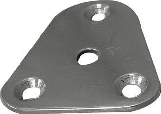 Underplade RF stl trekantet 62 x 54mm