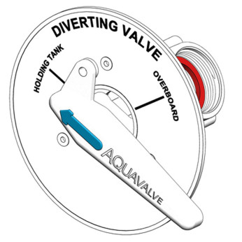 Trudesign 3-vejshane 1 1/2' skotmontering, hvid