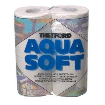 Aqua soft toiletpapir 4 ruller (udsolgt for 2023)