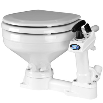 Jabsco manuel toilet 'twist n lock' compact
