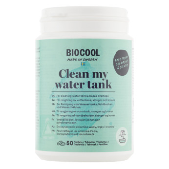 Biocool Clean Water tank, 50 tabletter