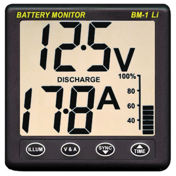 Nasa Clipper Lithium batteri monitor BM-1, 12V