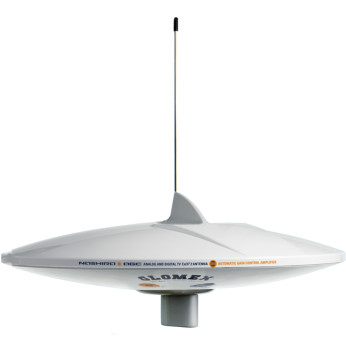 Glomex TV antenne Nashira med DAB til 2 TV?er, 37cm