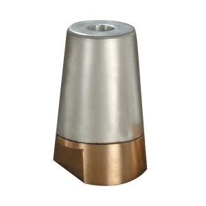 Zinkmtrik med 40mm gevind 55mm aksel
