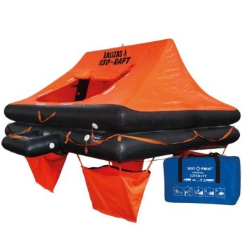 Lalizas redningsflåde ISO 9650-1 i taske til 6 pers.