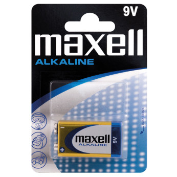 Maxell Alkaline 9V /6LR61 batteri