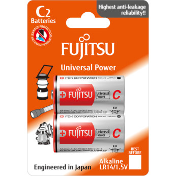 Fujitsu C/ LR14 batteri Universal Power 1.5V, 2 stk