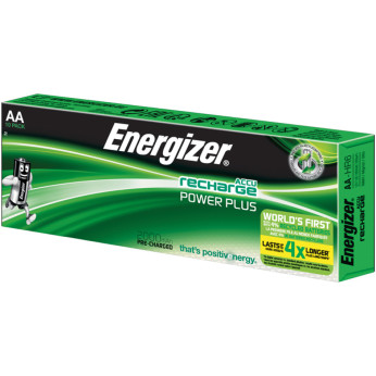 Energizer genopladelig Power Plus batteri AA 2000mAh, 10stk