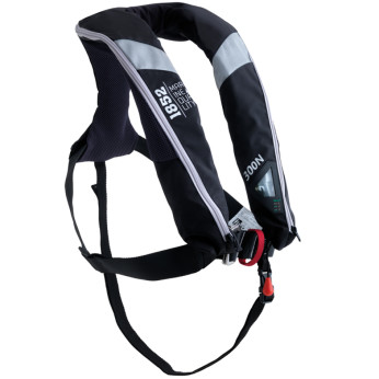 1852 Aero Pro vest ISO 300N Pro sensor m/harness, sort