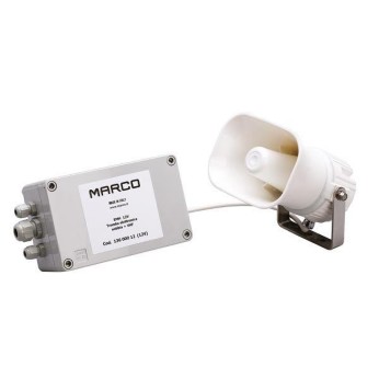 Marco elektronisk signalhorn m/elektronikboks, 12V