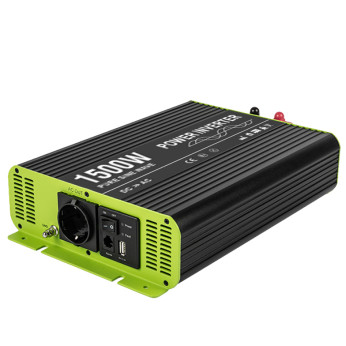 1852 Inverter med ren sinuskurve, 12V / 1500W