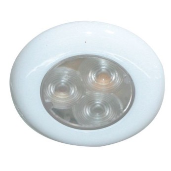Led lampe hvid 12v - hvid lys, påbygning eller indbygning