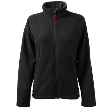 Gill 1487W i4 fleece dame jakke sort, str 14