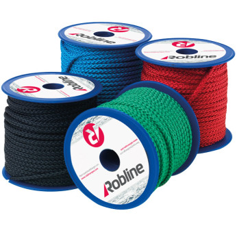 Robline Mini Polyester 3mm assorteret farve boks 10rl x 20m