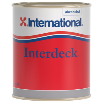 International Interdeck antiskrid maling 0.75L, Hvid 001