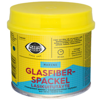 Plastic Padding Glasfiberspartel, 560ml