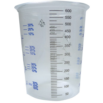 Blandingsbæger 600ml, 25stk