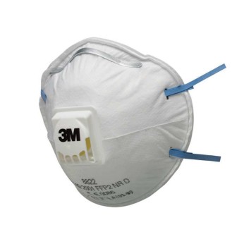 3M stvmaske med ventil P2