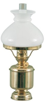DHR Bordlampe olie cupido med skærm