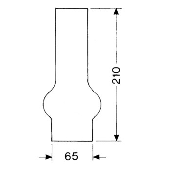 DHR Lampeglas 20''' x 210 mm