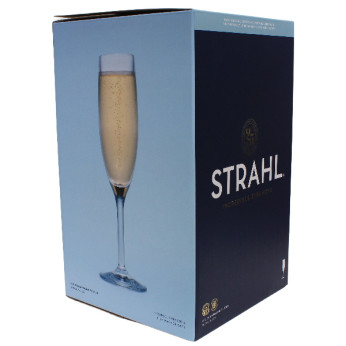 Strahl Champagneglas Polycarbonat 166 ml. 4stk i gaveæske