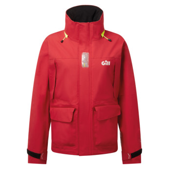 Gill OS34J Coastal dame jakke - Rød