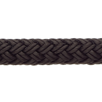 Robline Rio Fortøjningsline, sort - 1 meter