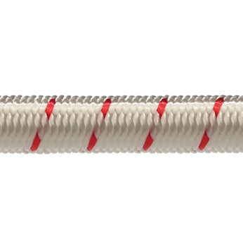Robline elastiksnor, hvid/rød