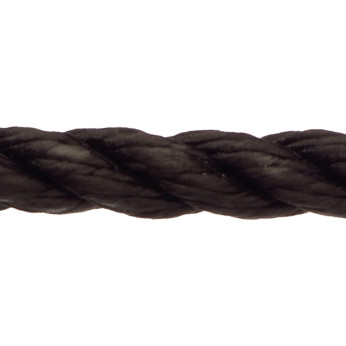 Robline Cormoran Fortøjningsline, Sort - 1 meter