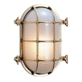 Gitterlampe oval