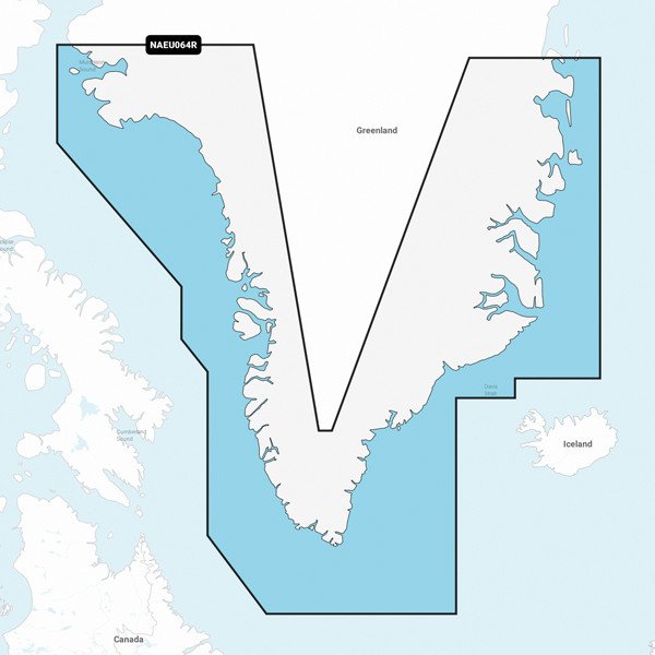 Navionics+ Regular Grnland preloaded SD/Mikro SD kort