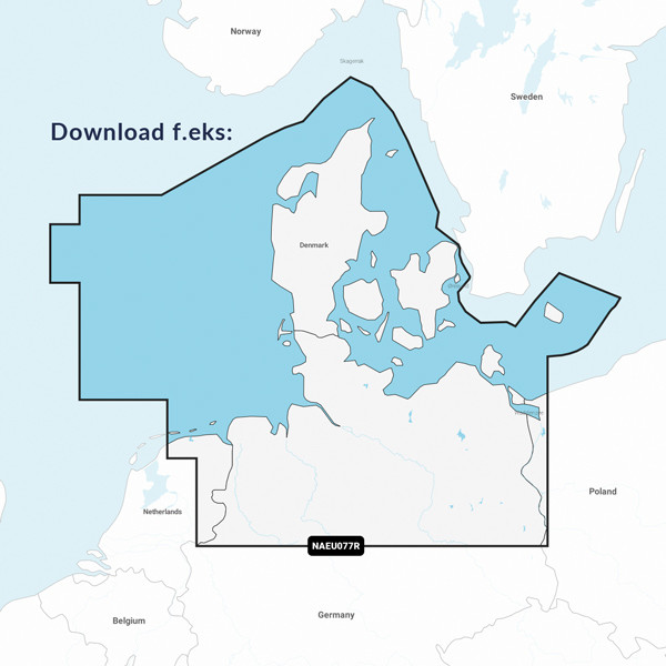 Navionics+ Regular Blankt prepaid SD/Mikro SD kort