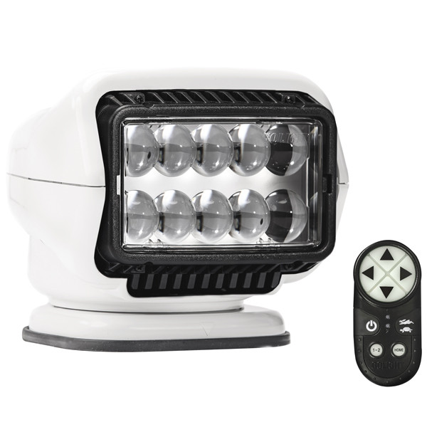 Golight sgelygte stryker LED trdls hvid, 12V