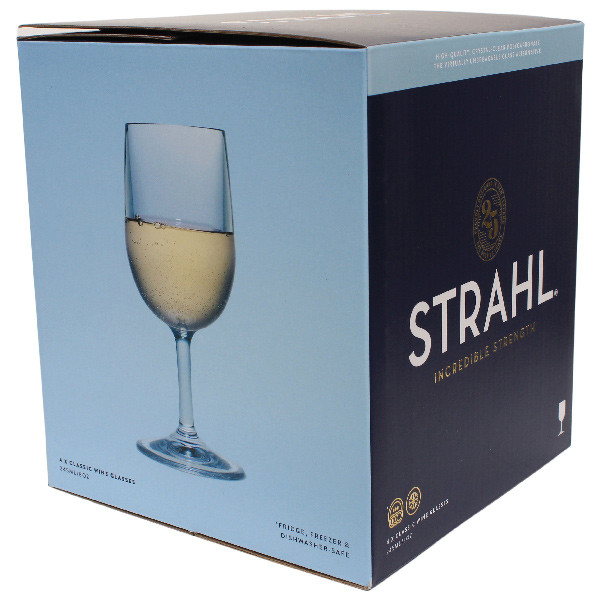 Strahl Vinglas 245 ml.  i gaveske