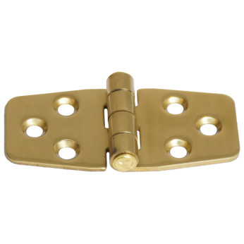 Roca hngsel 76x40mm poleret messing