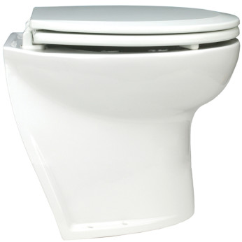 Jabsco toilet 'Deluxe' skr bagkant til saltvand, 12V