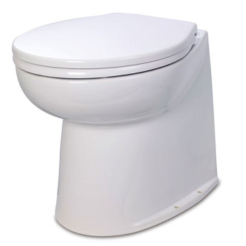 Jabsco toilet 'Deluxe' lige bagkant til saltvand, 12V