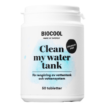 Biocool Clean Water tank, 50 tabletter