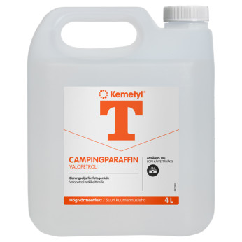 Kemetyl campingparaffin brændsel 4L