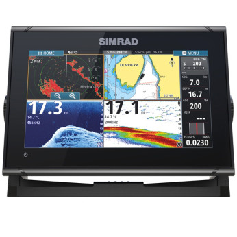 Simrad GO9 XSE m/active imaging hæktransducer, 9'