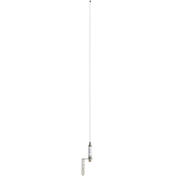 Scout KM-3F VHF glasfiber antenne 0,9m med aluminium vinkel beslag