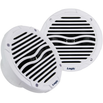 Hjtalerst Logic SoundLab Marine 5,25' hvid 2stk
