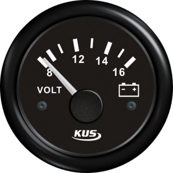 KUS analog voltmeter sort