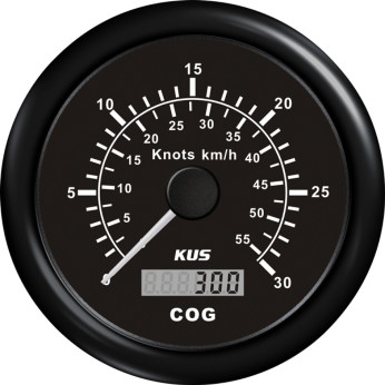KUS GPS speed 0-60knob, sort