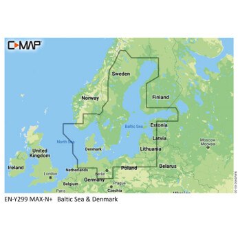 C-Map MAX Y299 Danmark og Østersøen