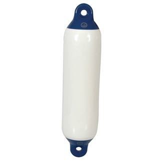 Dan-Fender Yacht hvid m/bl top, 8x22'