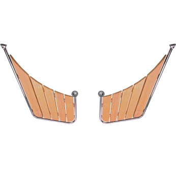 Badeplatform til snekke, 95/47x65 cm