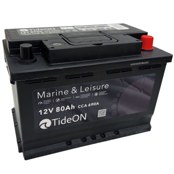 TideON Combi MF Batteri 12V 80Ah