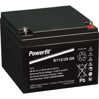 Exide Batteri Powerfit  dual AGM 26ah