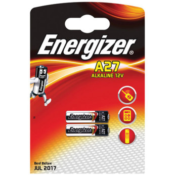 Energizer batteri A27 / 12V, 2stk